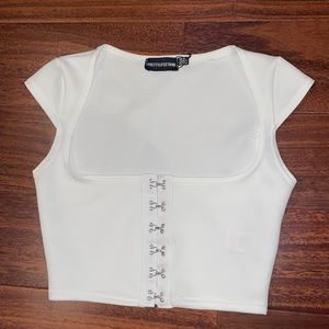 Pretty little thing scoop bustier